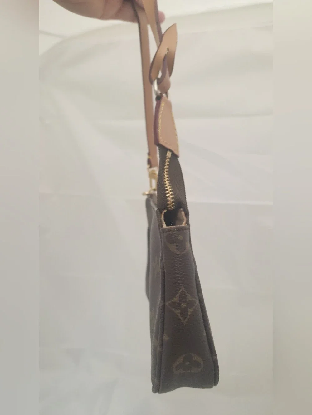 Louis Vuitton Monogram Mini Shoulder Pochette in Brown